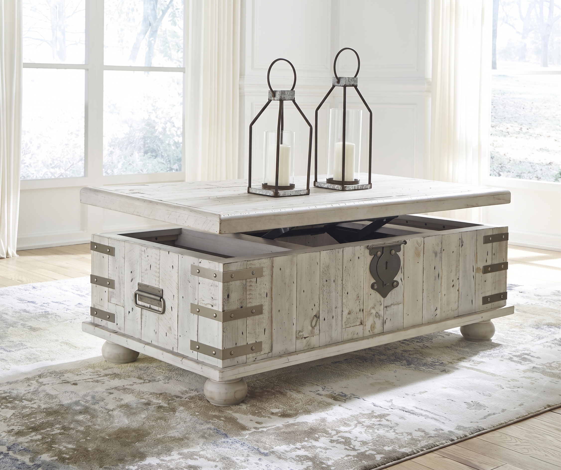 Diivanilaud Carynhurst lift-top