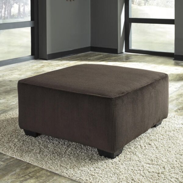 Suur pruun sametist tumba Ashley Jinllingsly Charma Furniture elutoas