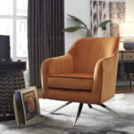 Ashley Hangar tugitool muudab kaasaegse stiili koduselt hubaseks. Tugitooli lineaarne raam on rikastatud imepehme pruunikaspunase sameti laadse polsterdusega. Õhukesed käetoed, modernsed jalad ja omanäolised õmblused on detailid, mis muudavad tooli eripäraseks.