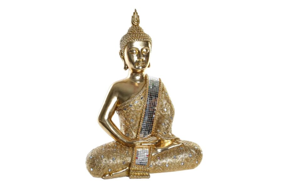 eksootiline Buddha kuju Chrome