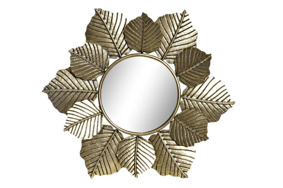 Pilkupüüdva disainiga peegel Leaves