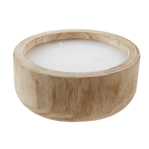 Puidust küünal Natural.