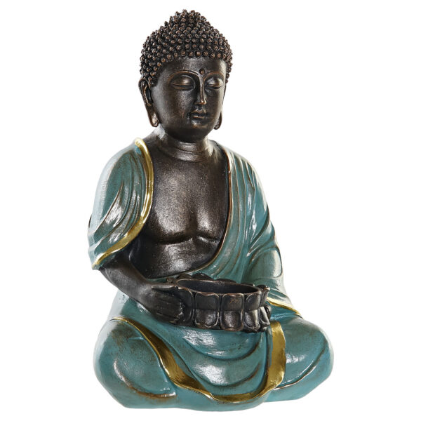 Dekoratsioon Buddha Candle on valmistatud kvaliteetsest ja tugevast resiinist