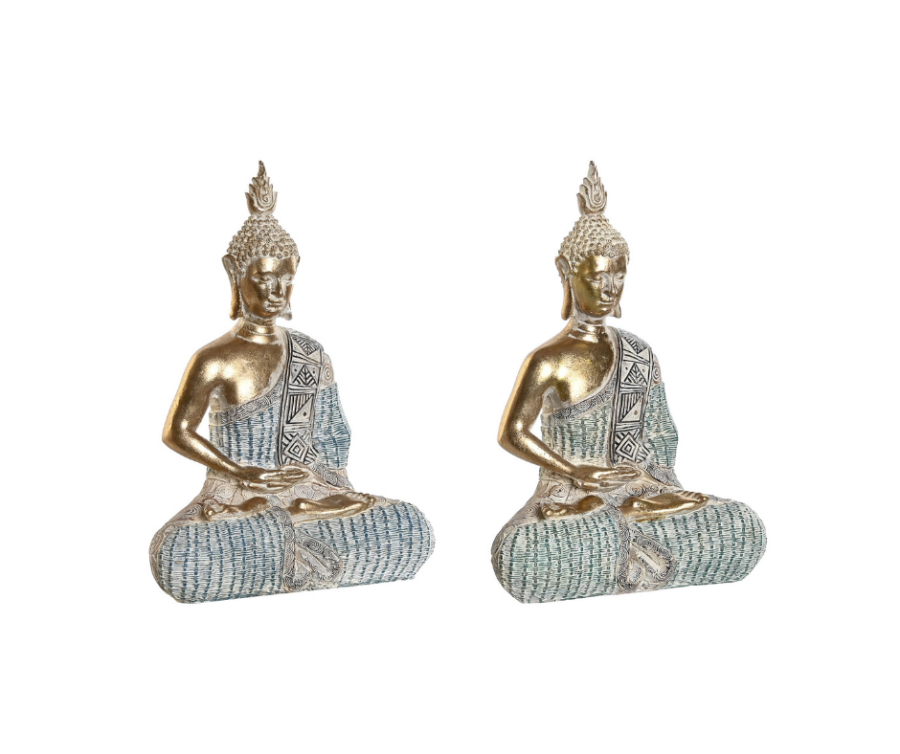 Buddha kuju Oriental on valmistatud vastupidavast resiinist.