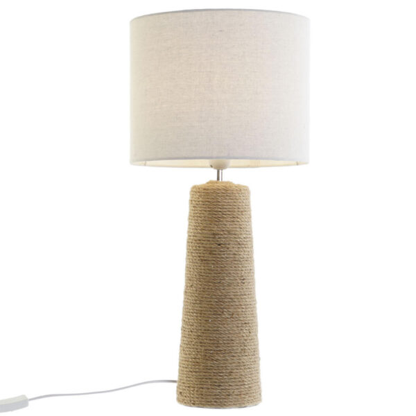 Lihtsa disainiga lauavalgusti Rope Beige