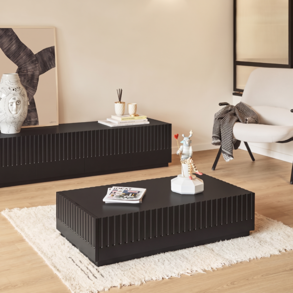 Diivanilaud Doric Black