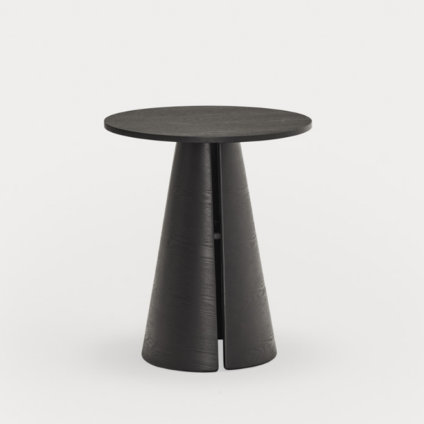 Teulat laud Cep Black on minimalistliku disainiga.