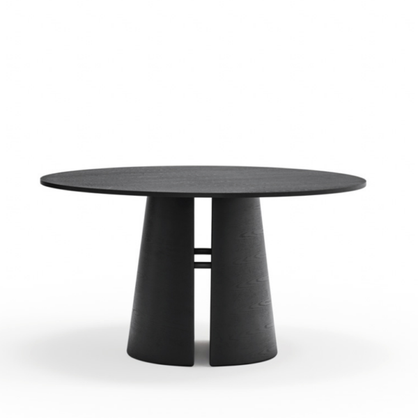 Teulat söögilaud Cep Black on minimalistliku disainiga.