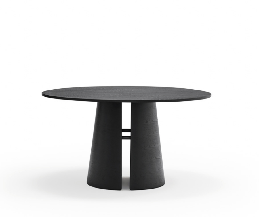 Teulat söögilaud Cep Black on minimalistliku disainiga.