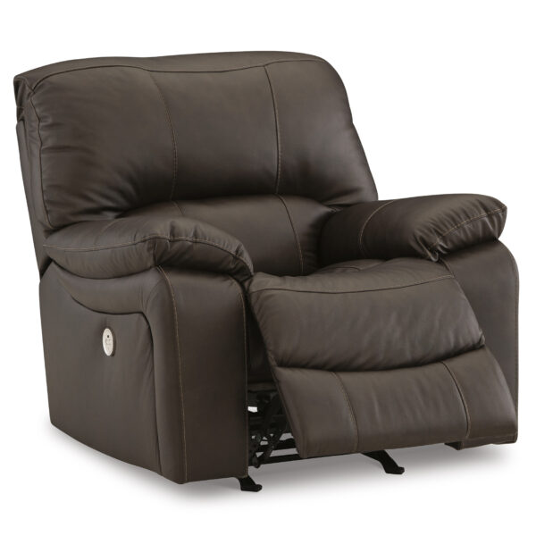Recliner tugitool Leesworth - Tume pruun