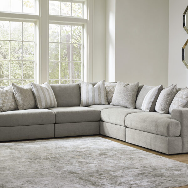 Mugav ja kvaliteetne Ashley Avaliyah mooduldiivan.