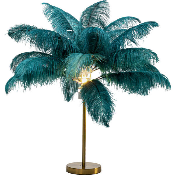 Glamuurne Kare Design lauavalgusti Feather Palm Green.