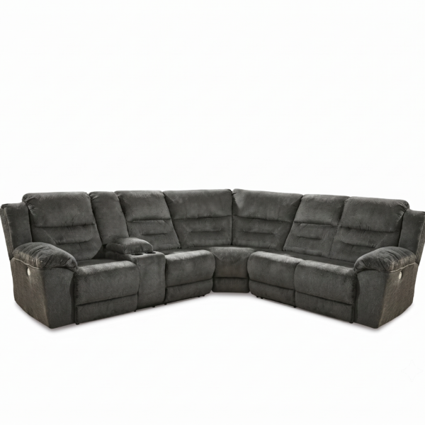 Tumehall Ashley Nettington recliner nurgadiivan eestvaates