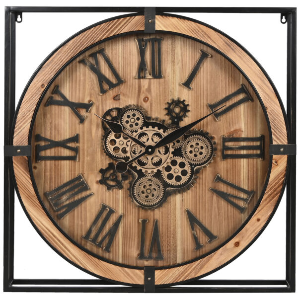 Metallist korpusega seinakell Cuadro.