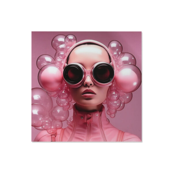 Seinapilt Pink Bubble