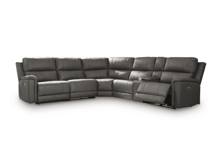 Recliner konsooliga nurgadiivan Beryton - Image 23