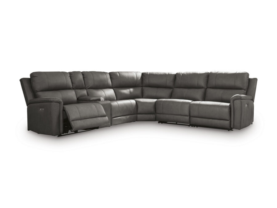 Recliner konsooliga nurgadiivan Beryton - Image 25