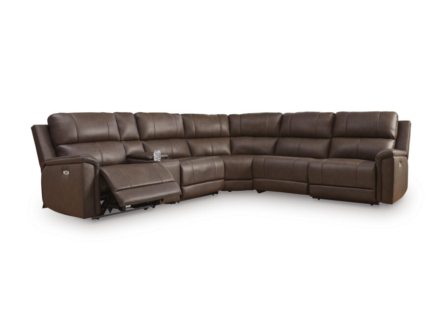 Recliner konsooliga nurgadiivan Beryton - Image 13