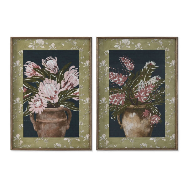 Seinapiltide komplekt Floral