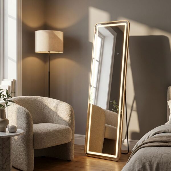 Põrandapeegel Simple Led