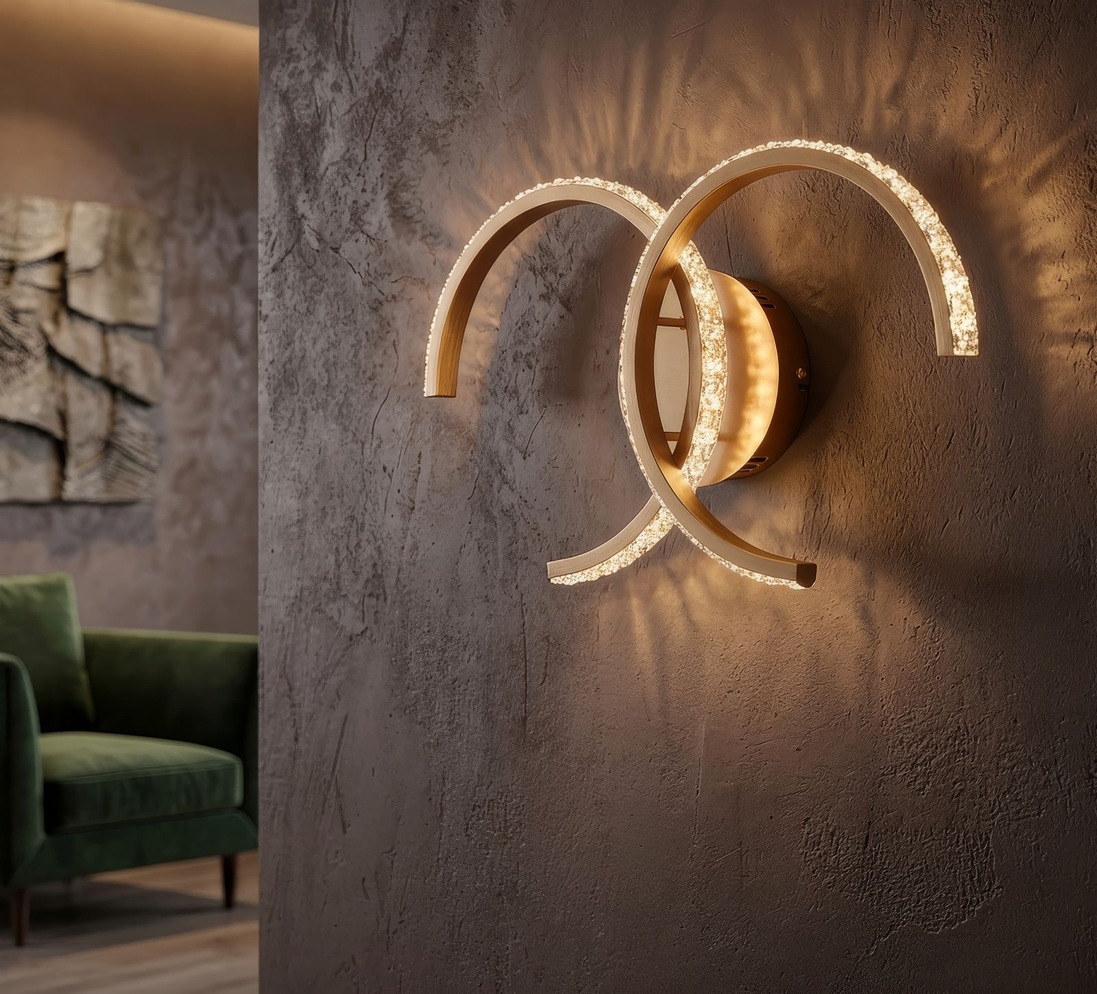 Seinavalgusti Double LED